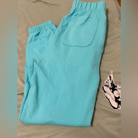 Boys Lie Blue Joggers with Pink Logo nwt size small - Picture 4 of 6